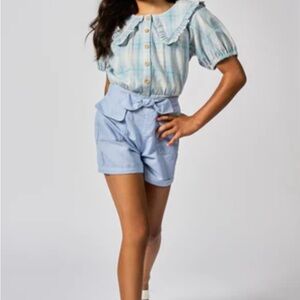 Finding foxtale picnic plaid top only! Retails for $42